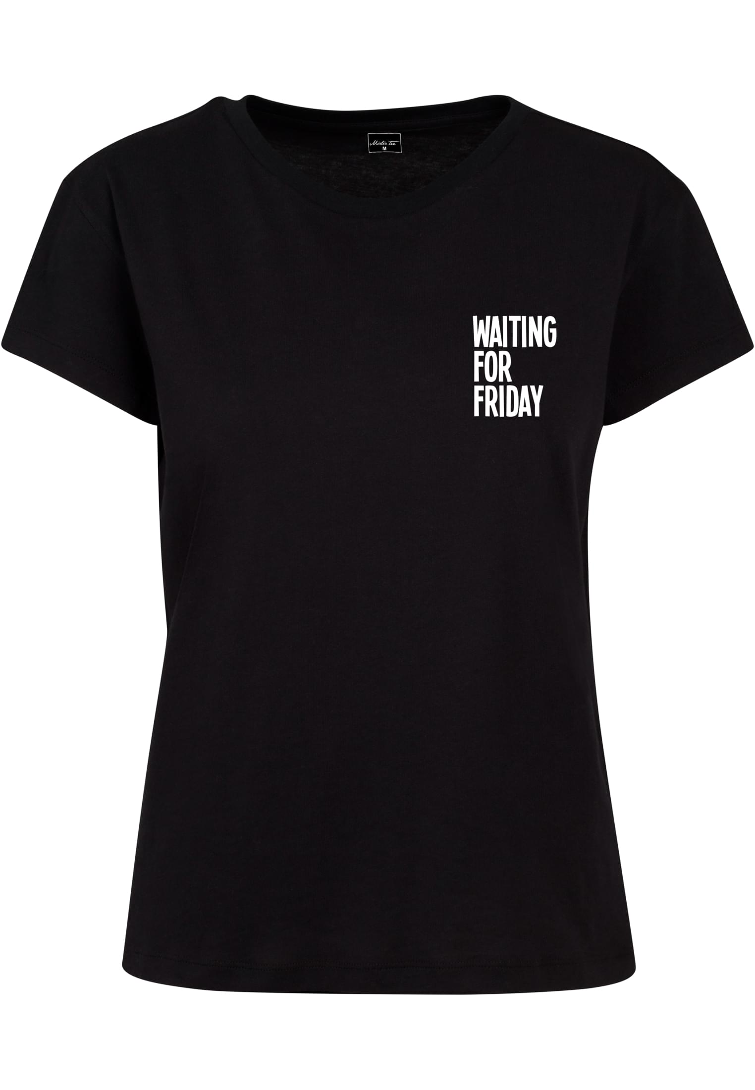 Ladies Waiting For Friday Box Tee černé