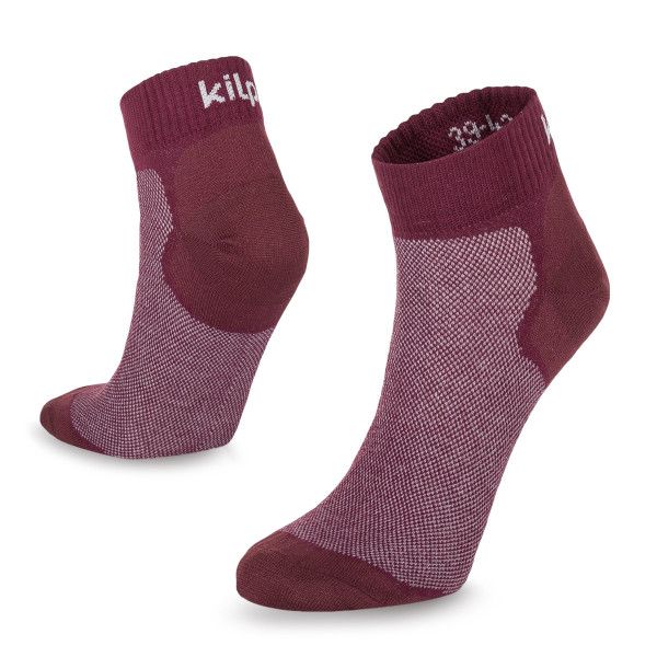Levně Unisex běžecké ponožky Kilpi MINIMIS-U tmavě červené
