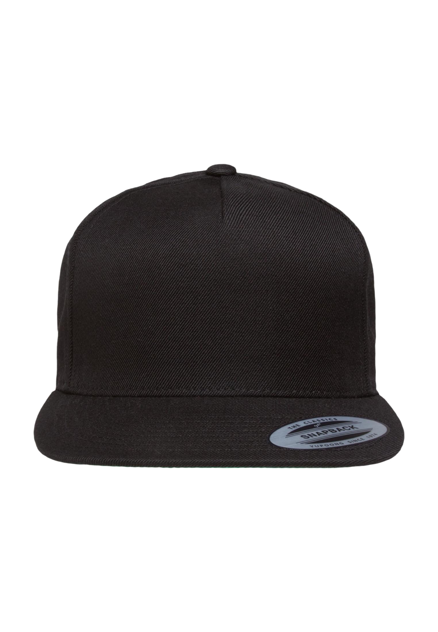 Premium Snapback Cap Black/Black