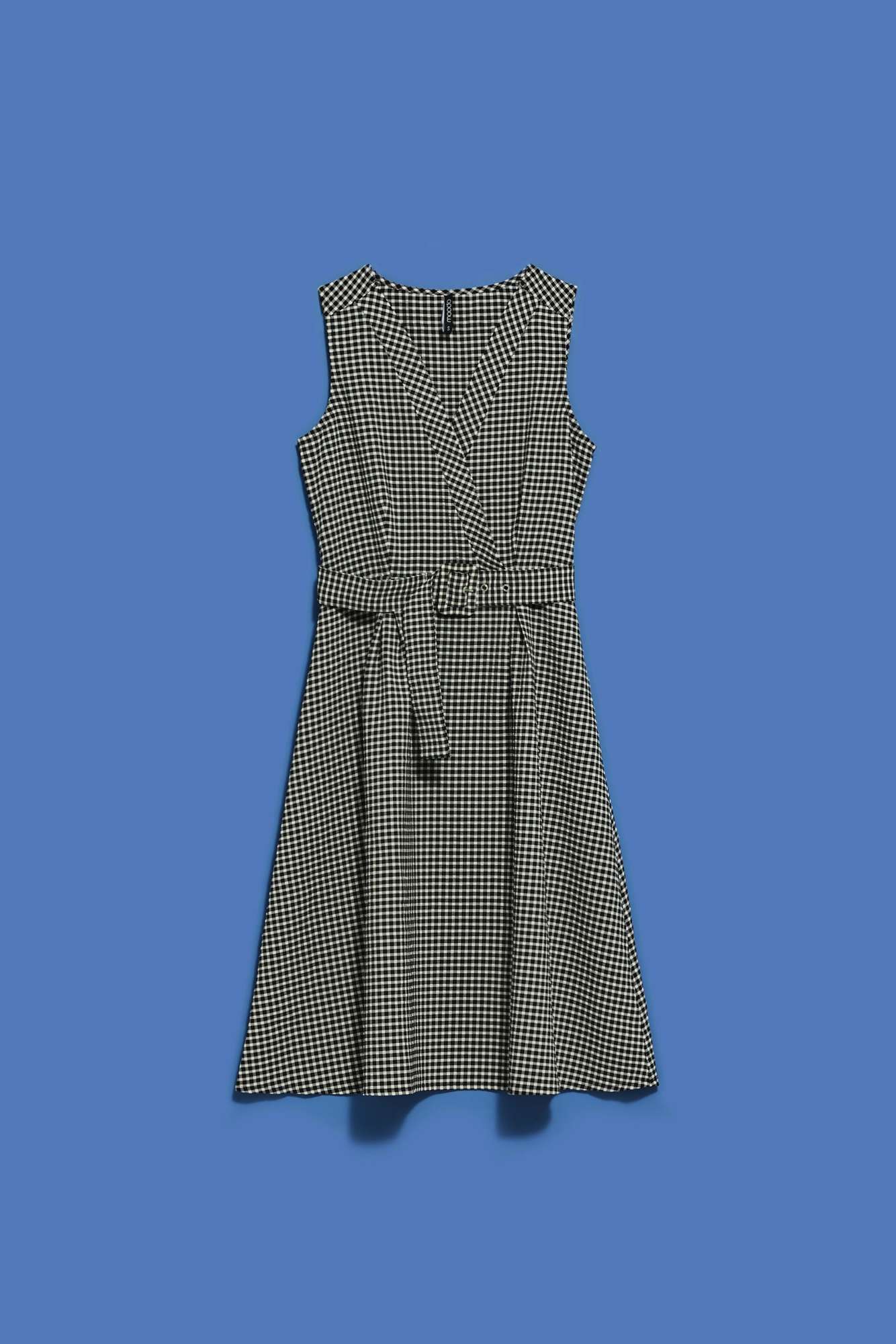 Marisse Women's Dress L-Su-4018 Black_White