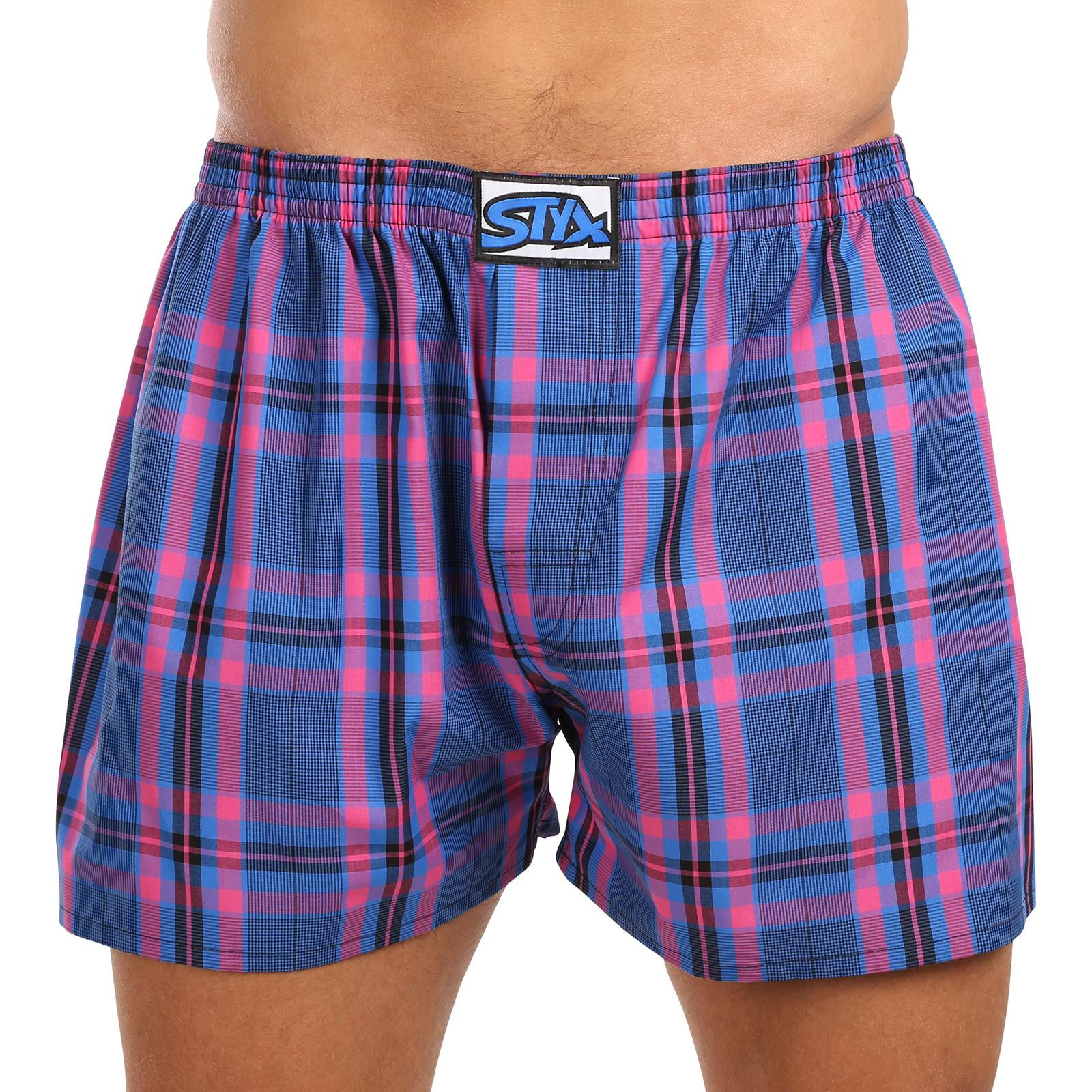 Men's shorts Styx classic rubber oversize multicolor