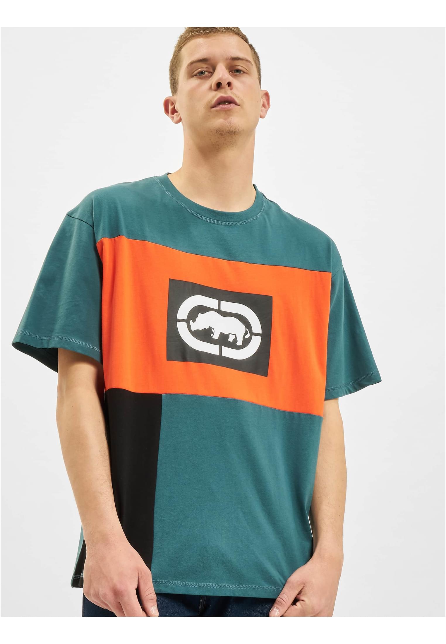 Men's T-shirt Ecko Unltd. Cairns - Blue/Orange