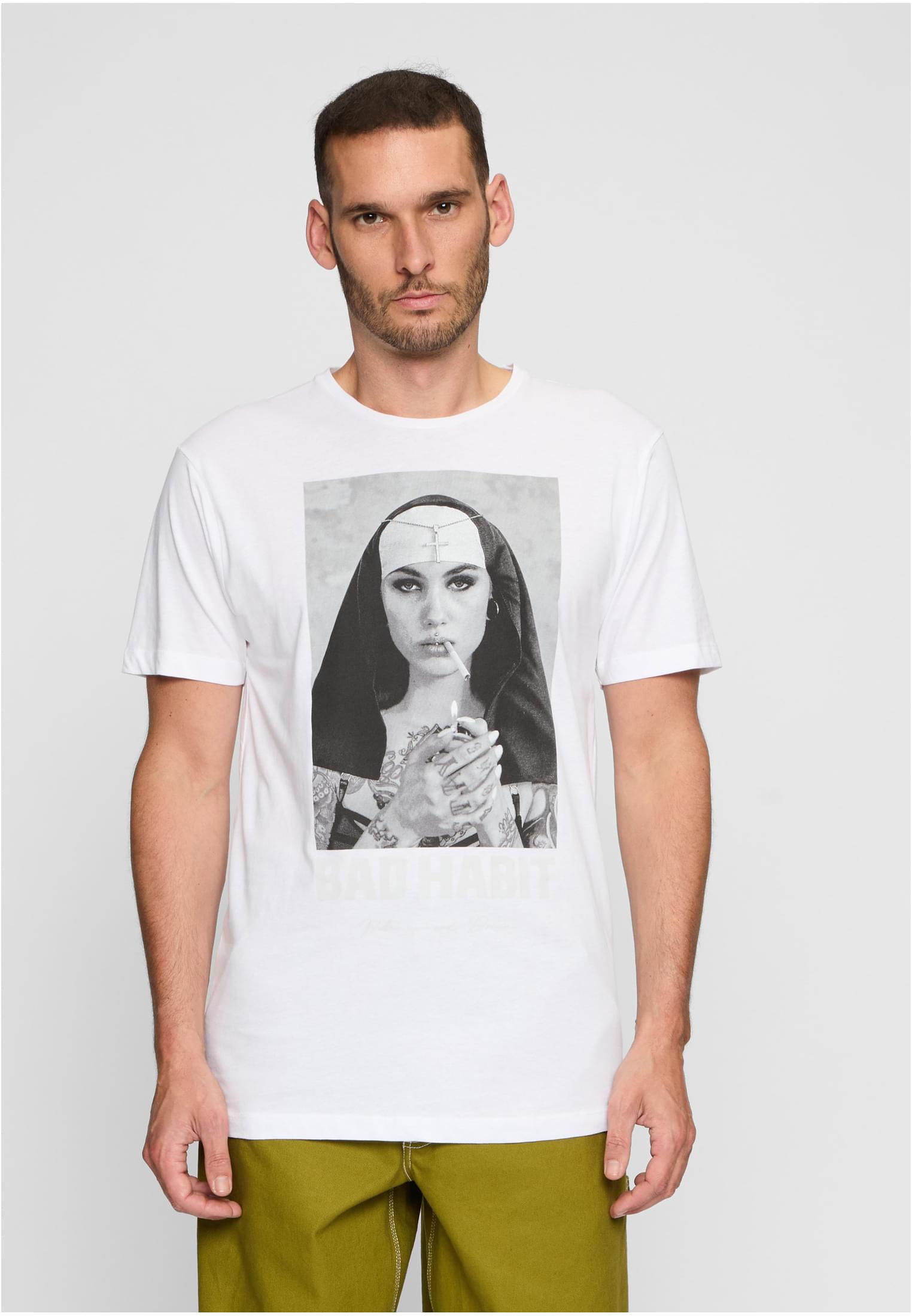White Bad Habit T-Shirt