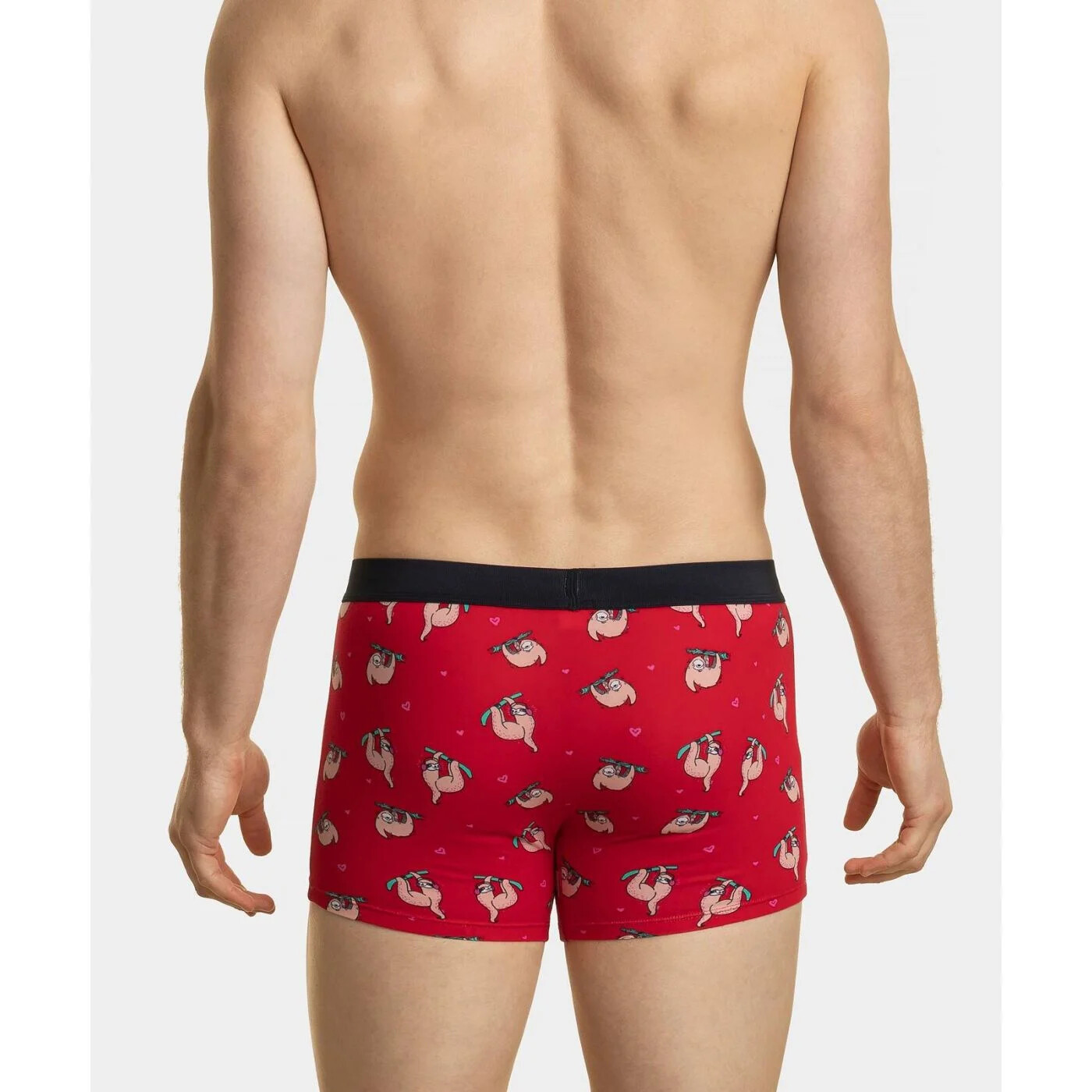 Men&#039;s Boxer Shorts ATLANTIC 2Pack - Red/Dark Blue