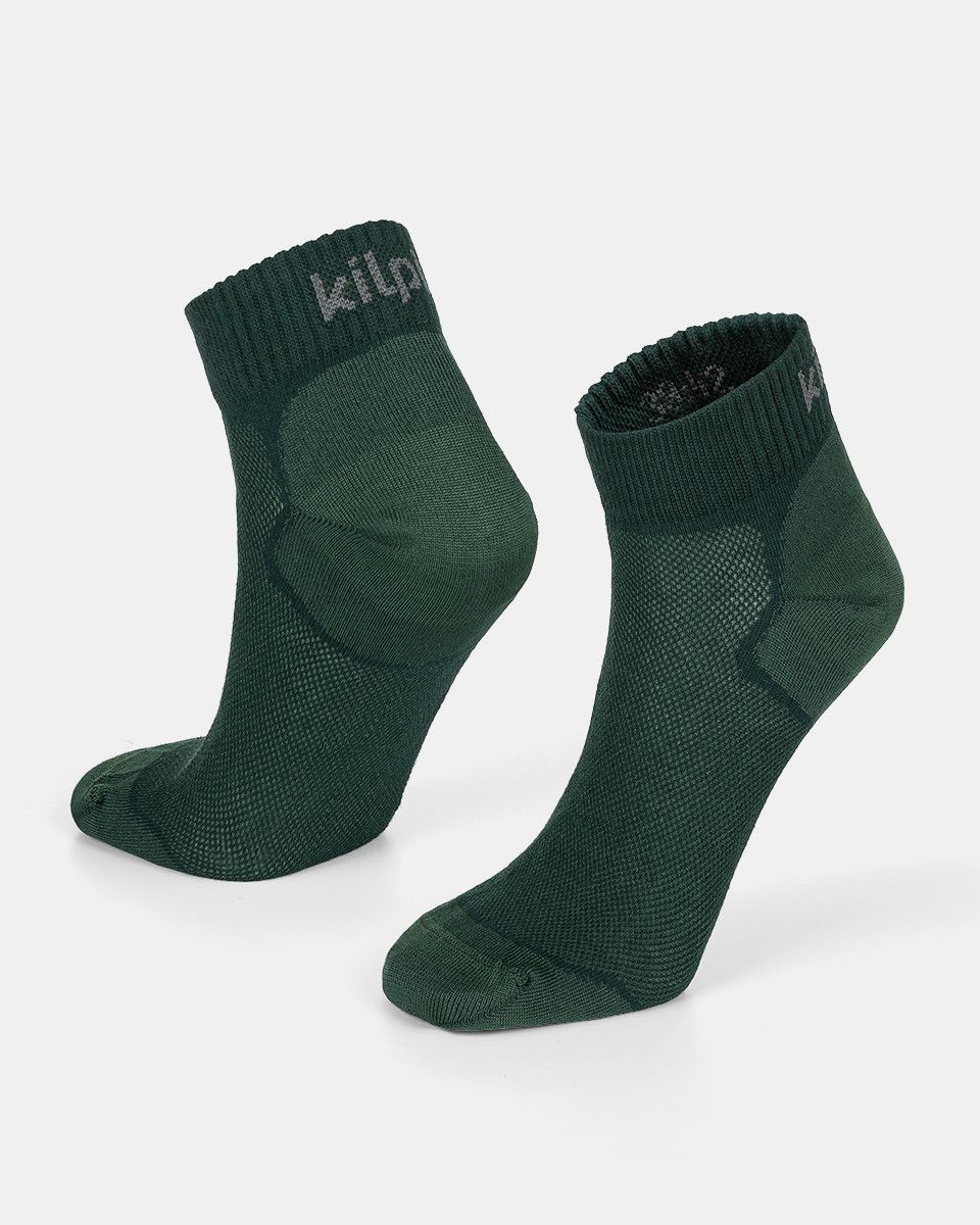 Levně Unisex běžecké ponožky Kilpi MINIMIS-U Tmavě zelená