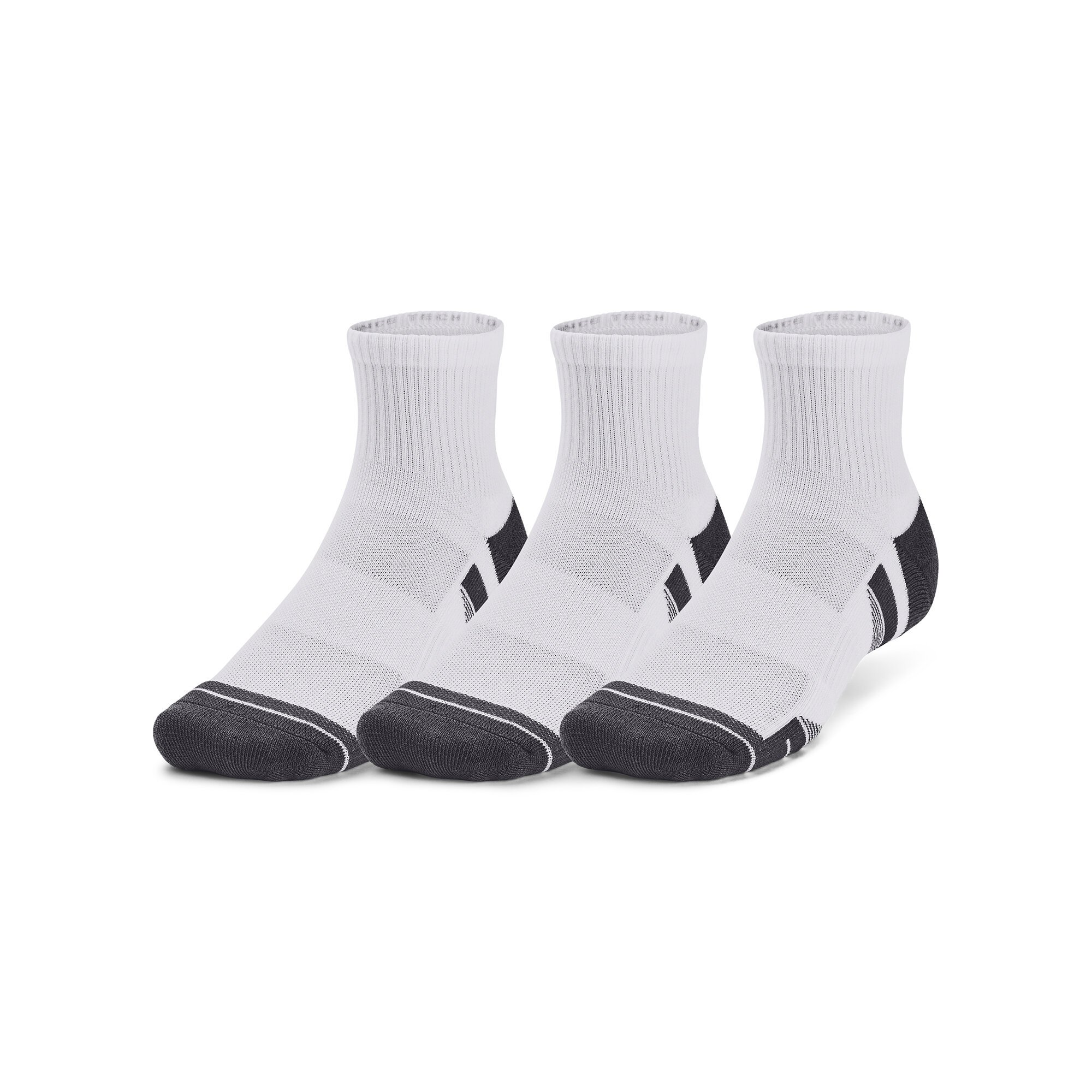 Unisex ponožky Under Armour Performance Tech 3pk Qtr