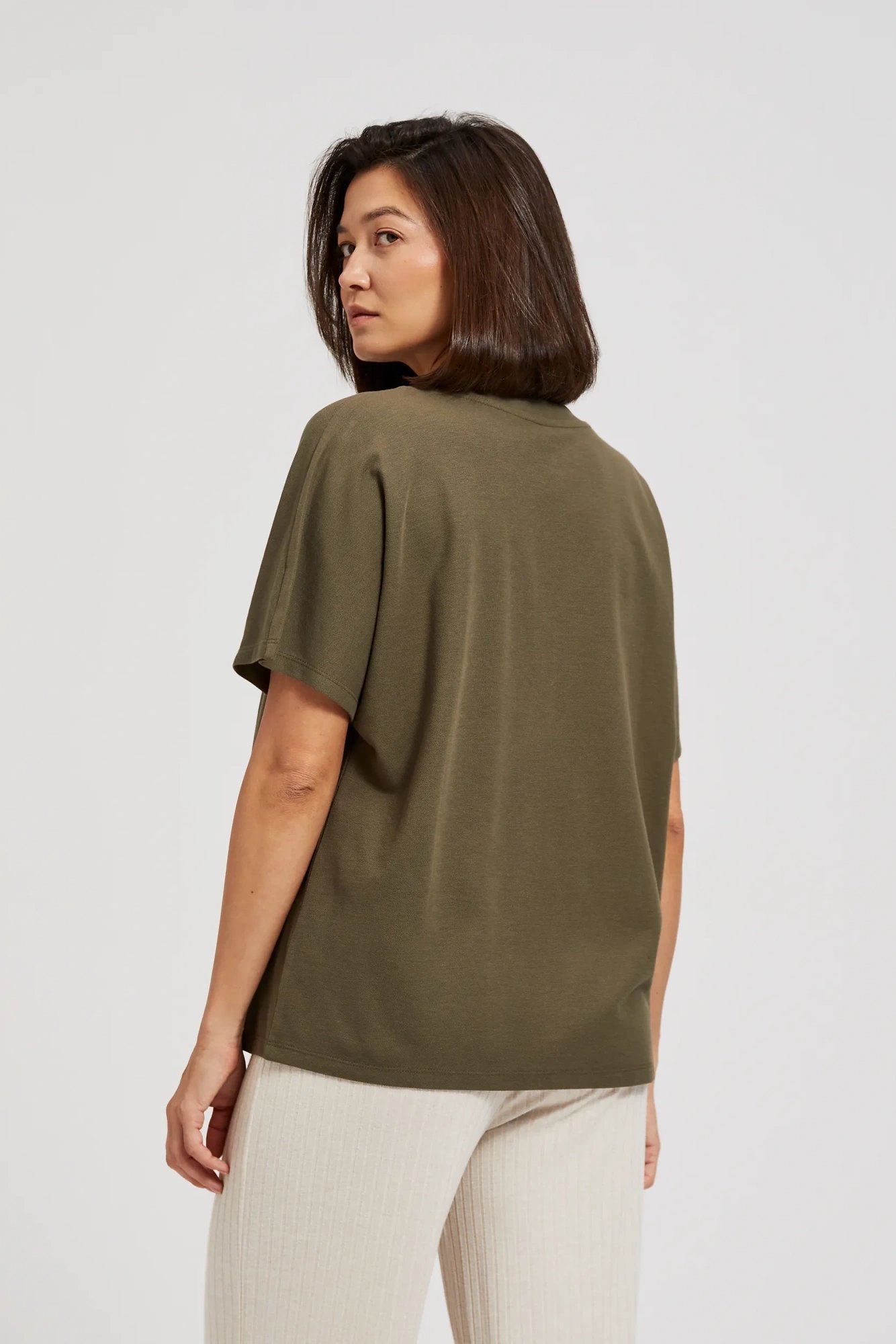 Marisse Women&#039;s Blouse L-Ts-4404 D.Olive
