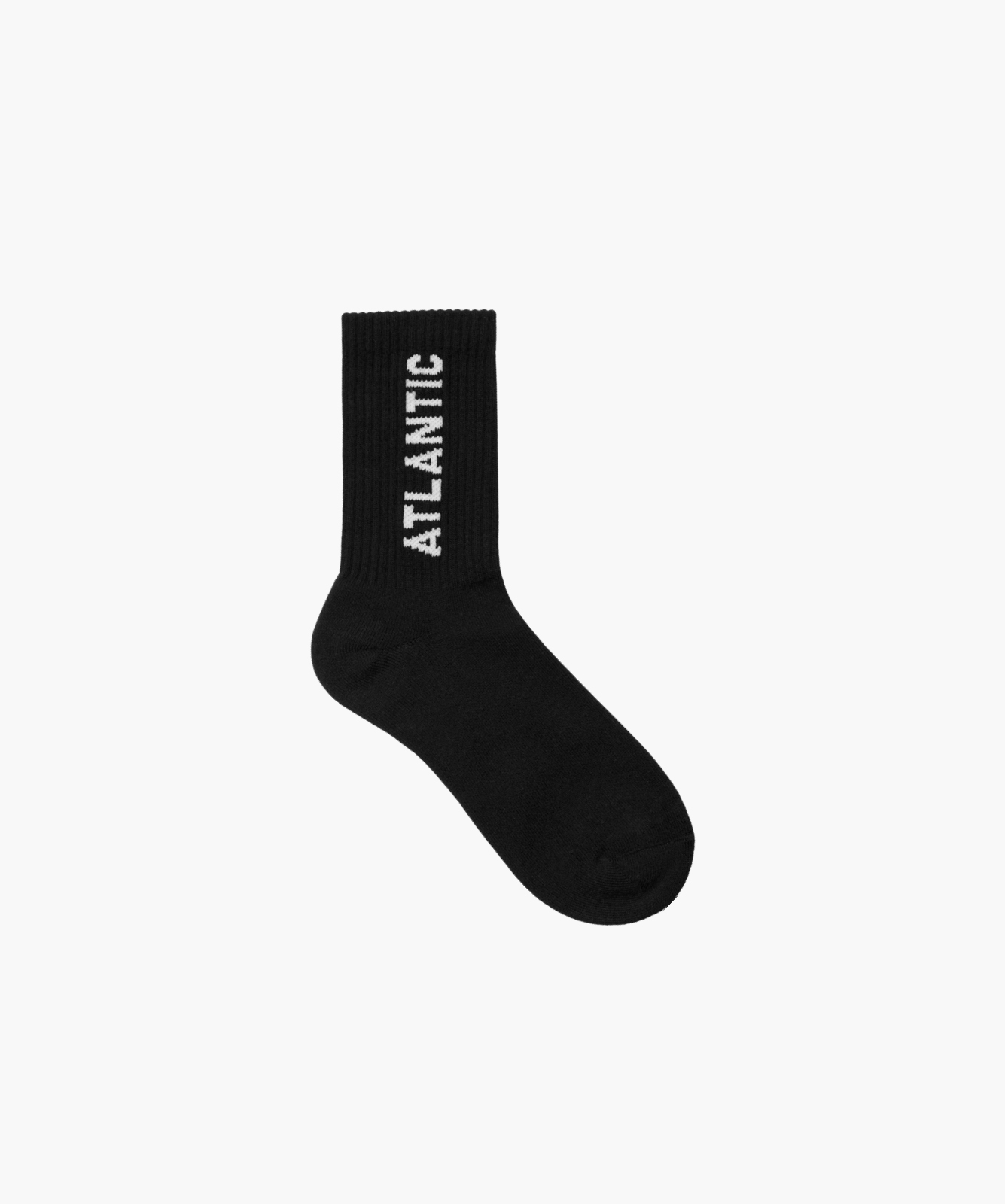 Levně Pánské ponožky standardní délky ATLANTIC - černé