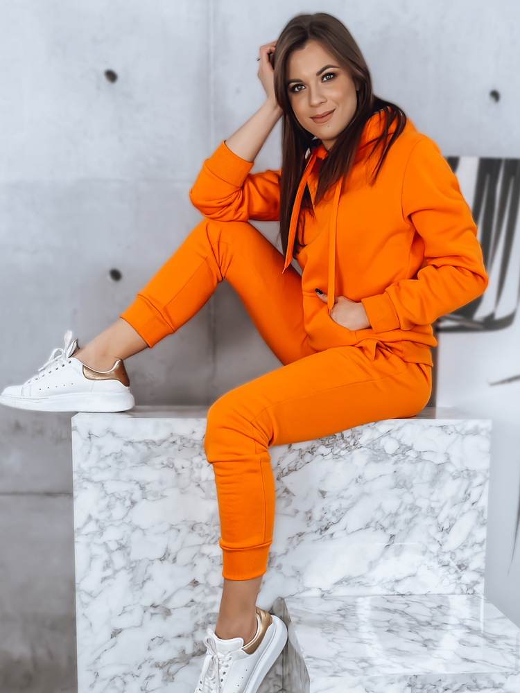 Women's tracksuit DRESSLILY orange Dstreet