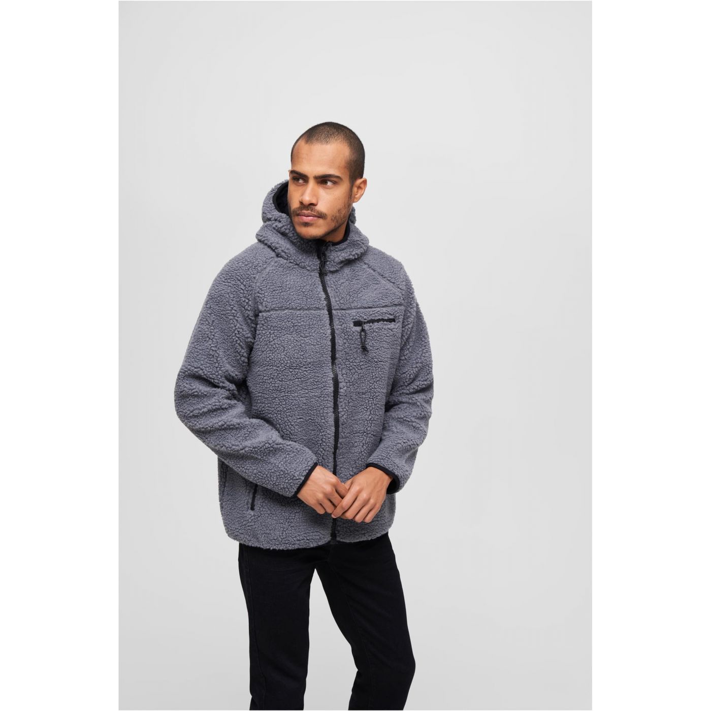 Teddyfleece Worker Jacket Anthracite