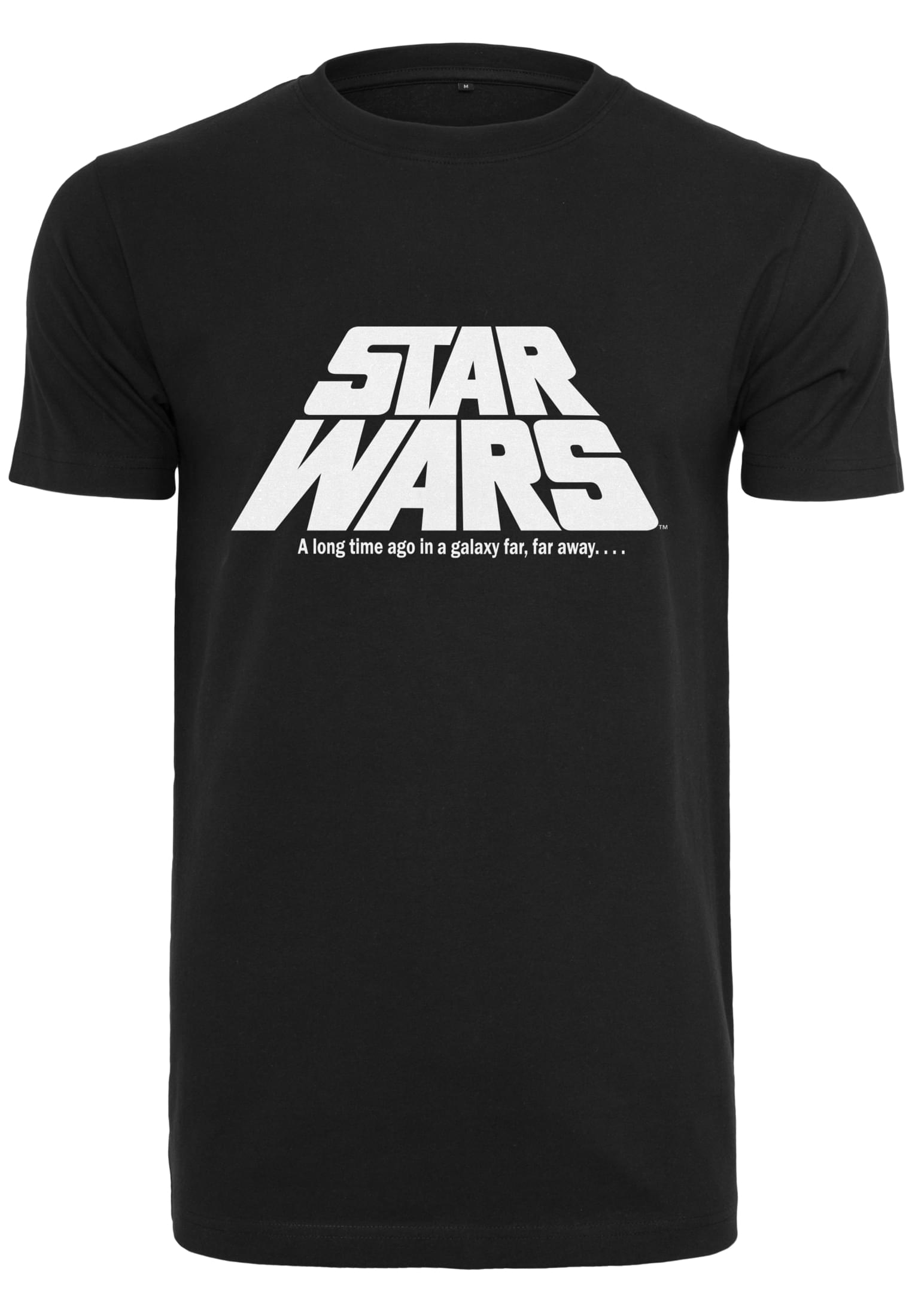 Levně Černé tričko s originálním logem Star Wars