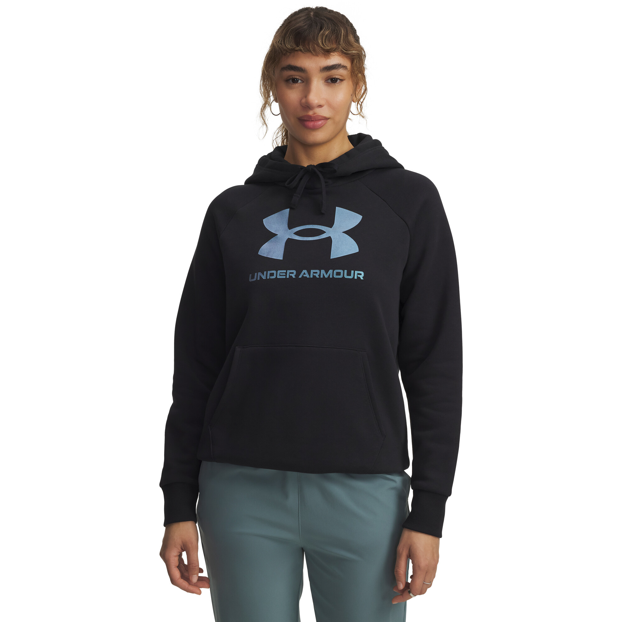 Women&#039;s sweatshirt Under Armour Rival Flc Shimmer Hdy