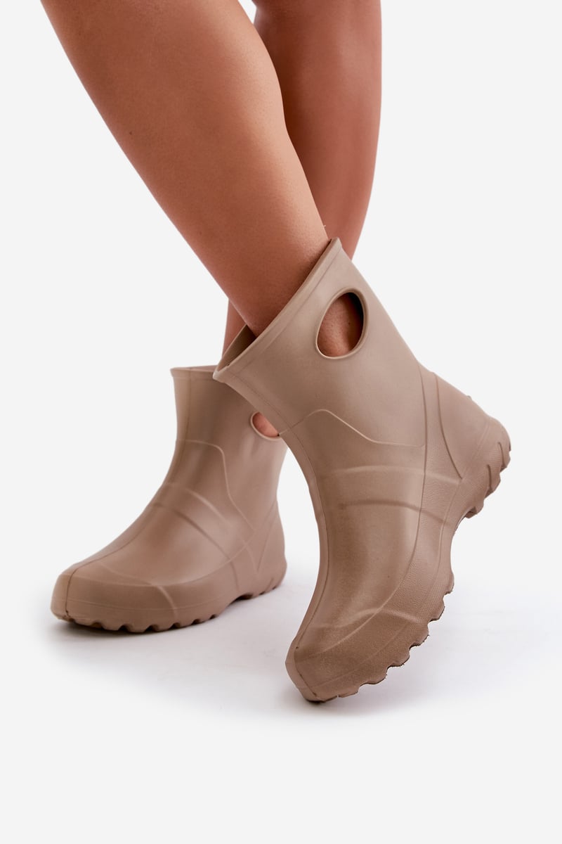 Women's waterproof boots LEMIGO GARDEN 752 Camel