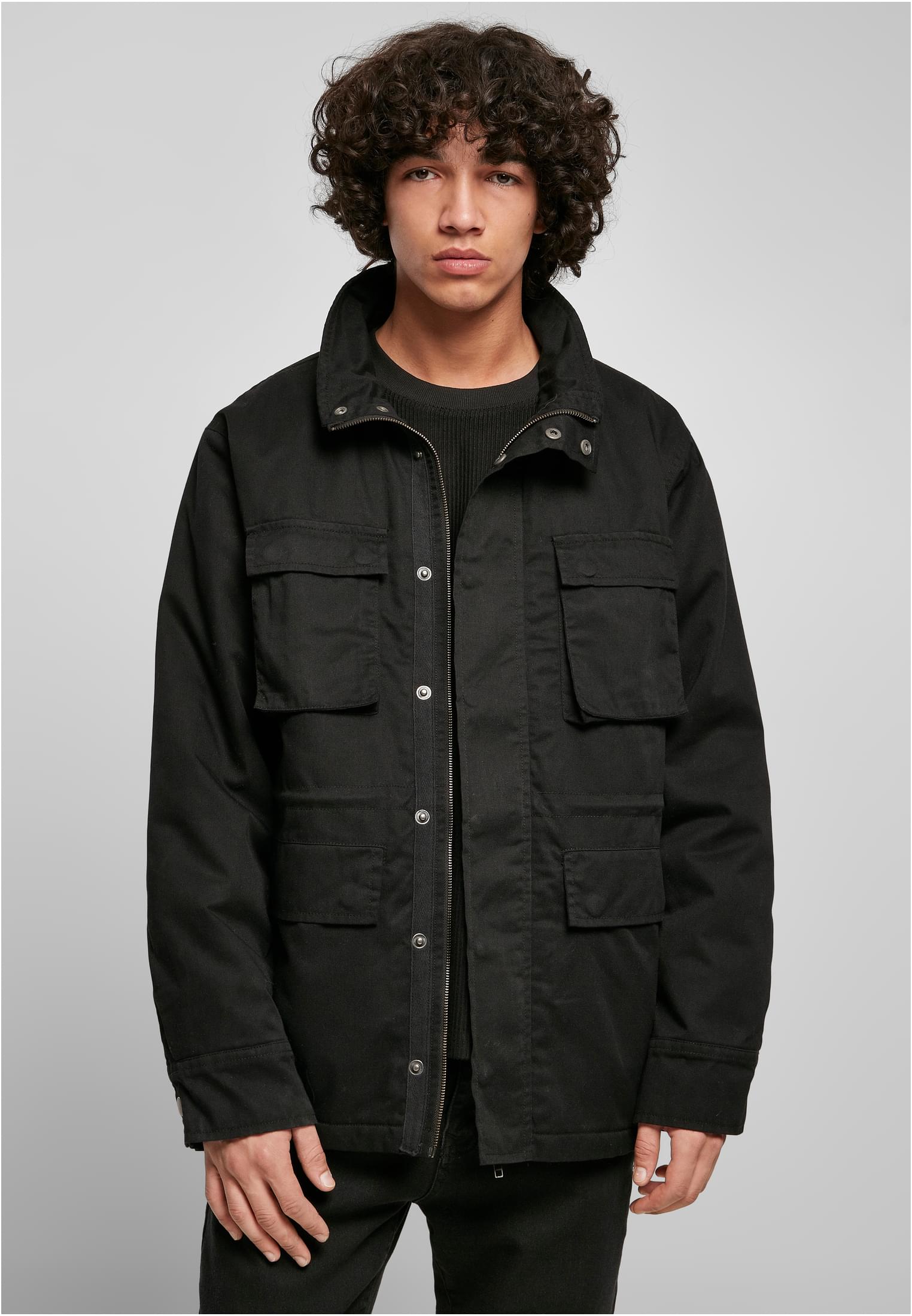 Large jacket M-65 black