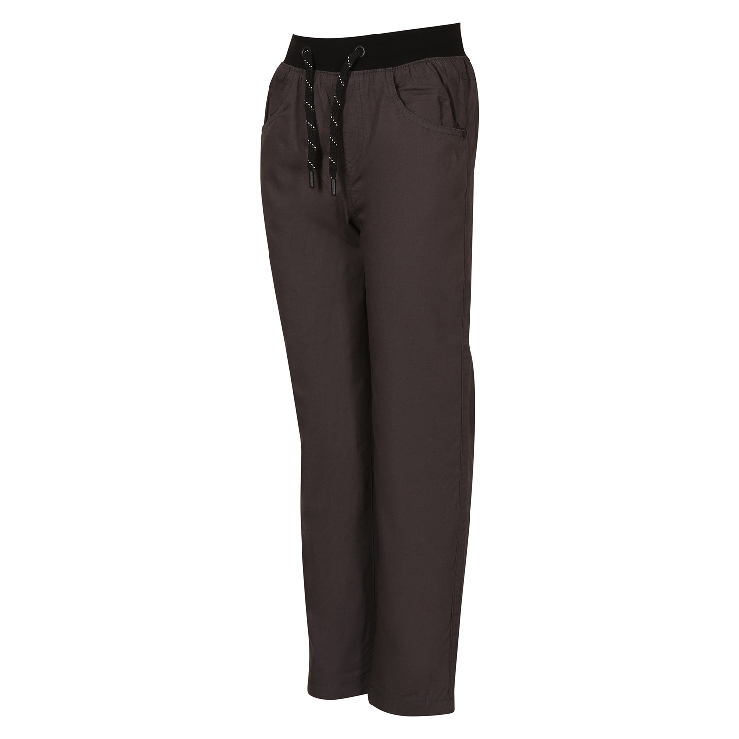 Children's Cotton Trousers ALPINE PRO CALEB Dk.true Gray