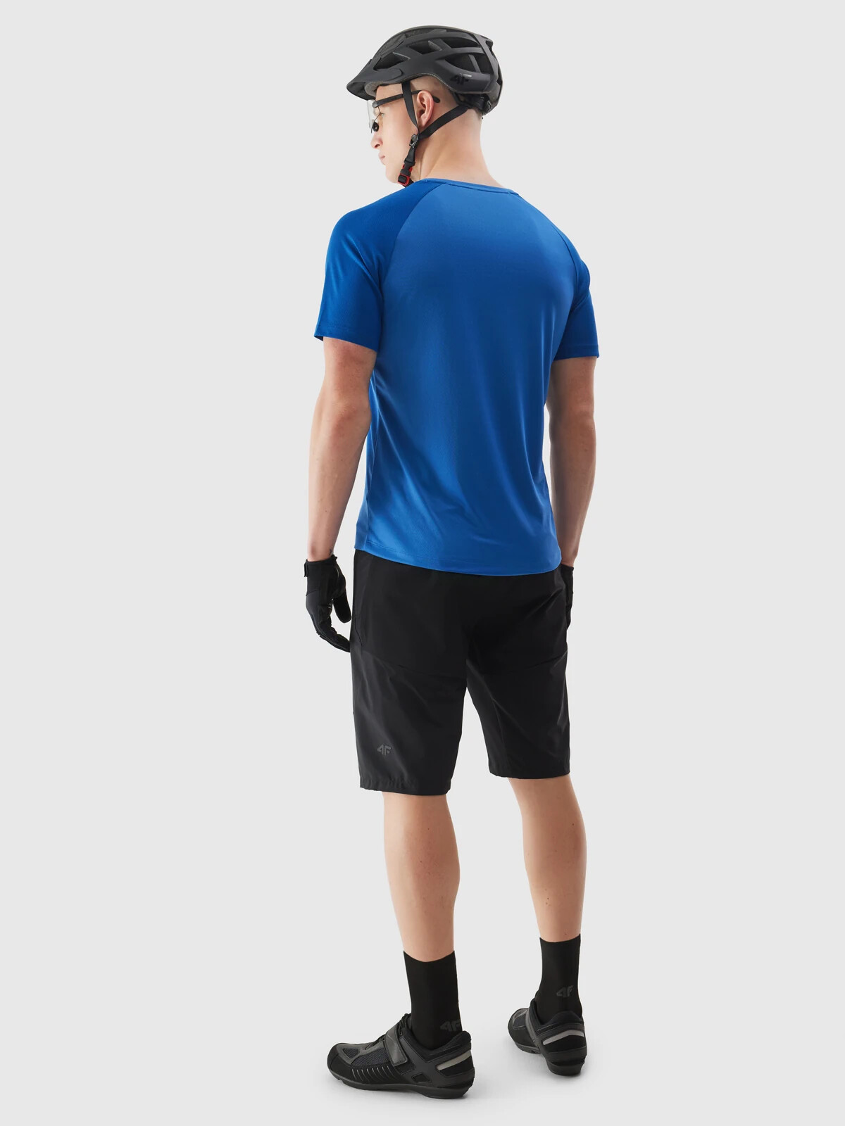 Men&#039;s MTB 4F Cycling Shorts - Black