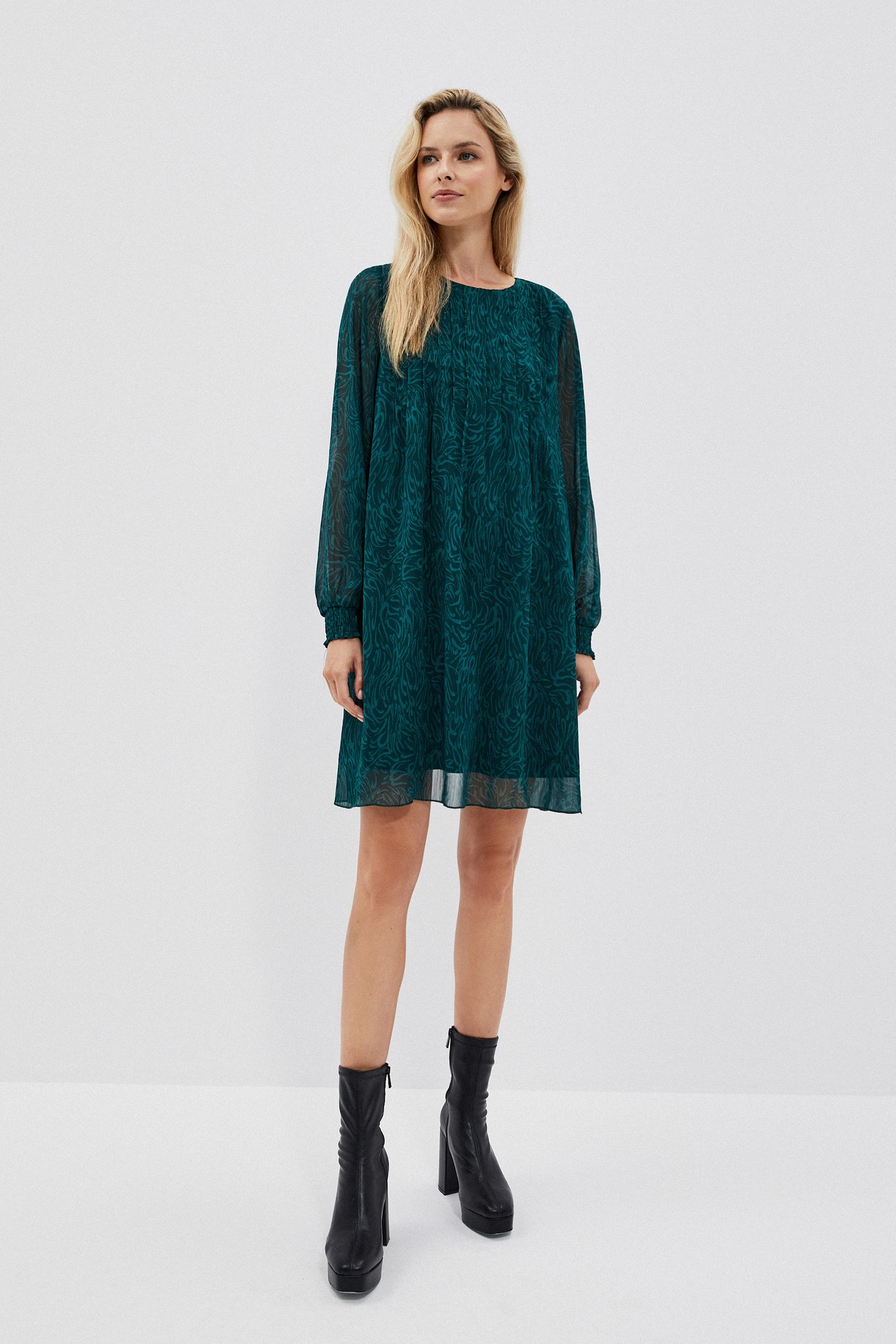 Marisse Dress Z-Su-3935 D.Green
