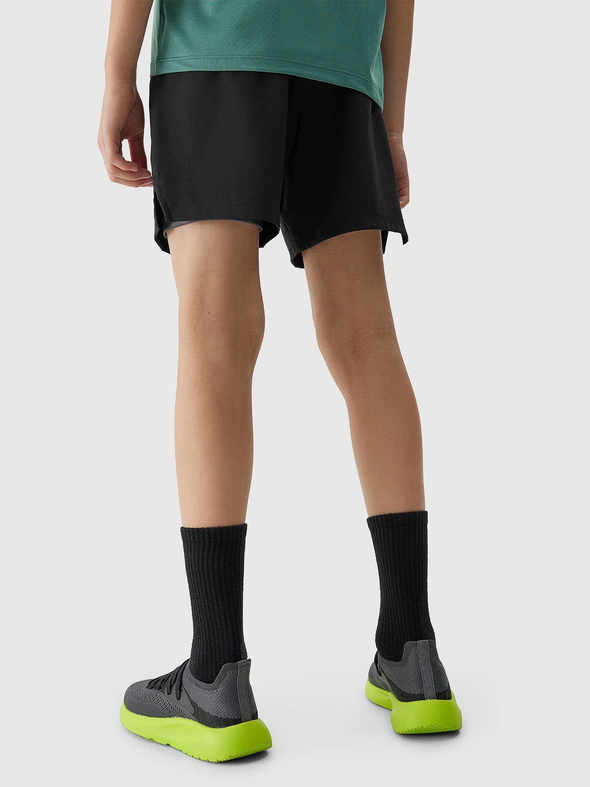 4F Boys&#039; Sports Quick-Drying Shorts - Black