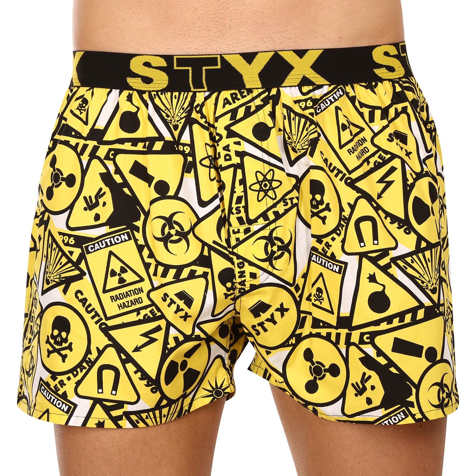 Men's Boxer Shorts Styx Art Sports Rubber Alert