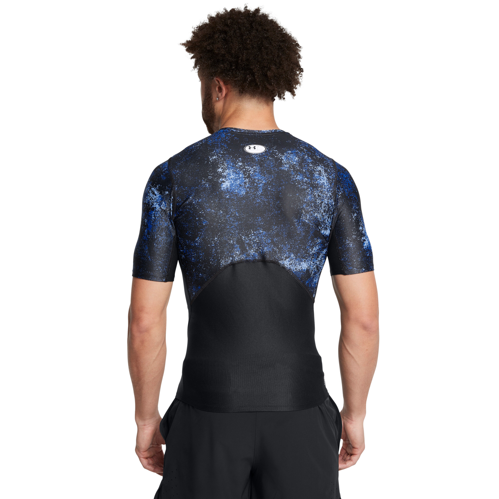 UA HG IsoChill Prtd SS-BLU