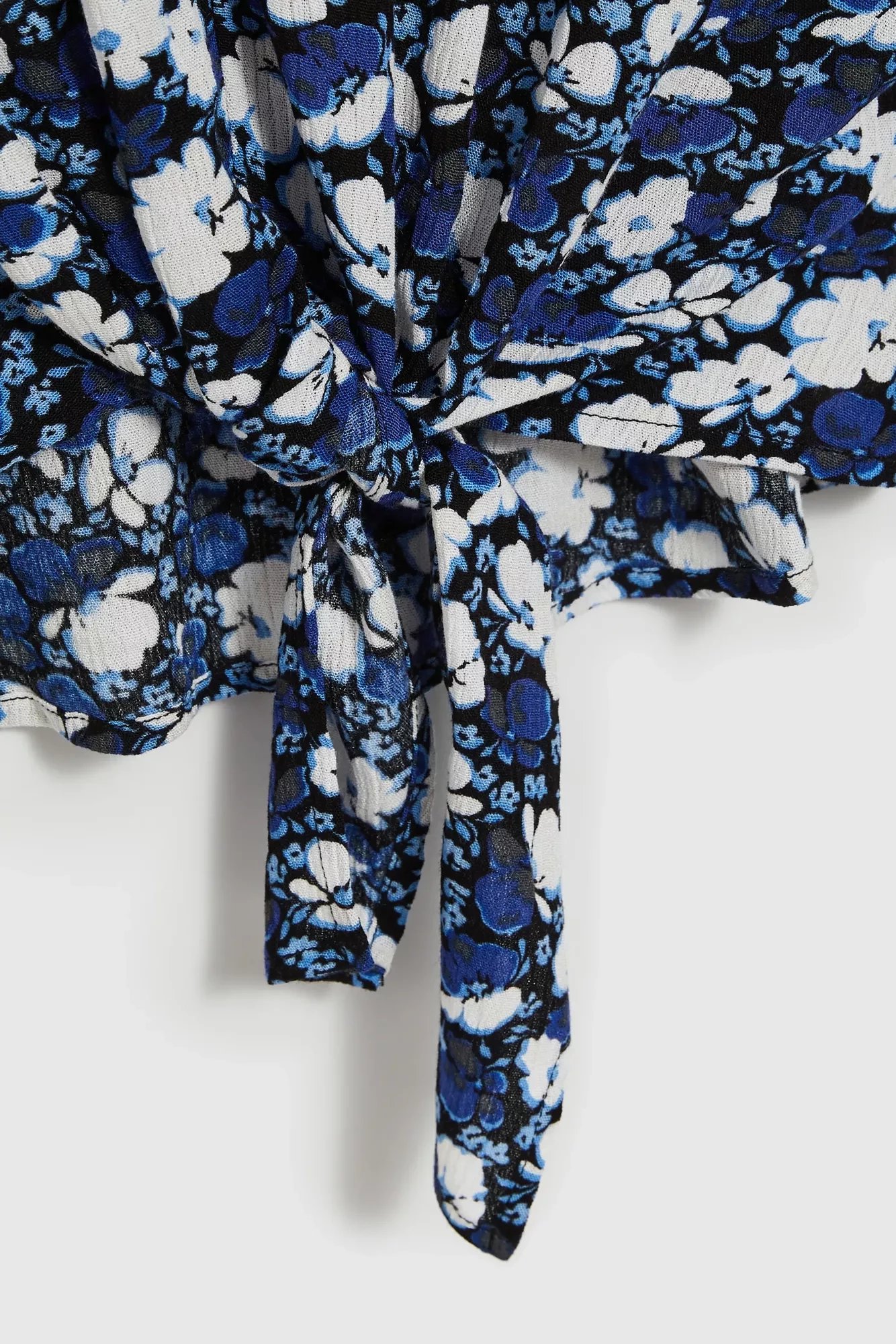 Women's patterned blouse MOODO - black