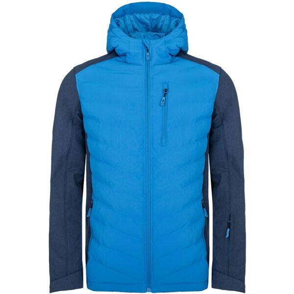 Men's Winter Jacket LOAP LUHRAN Blue/Dark Blue