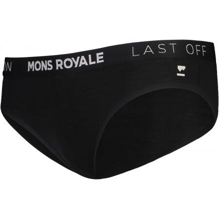 Levně Dámské kalhotky Mons Royale merino černé