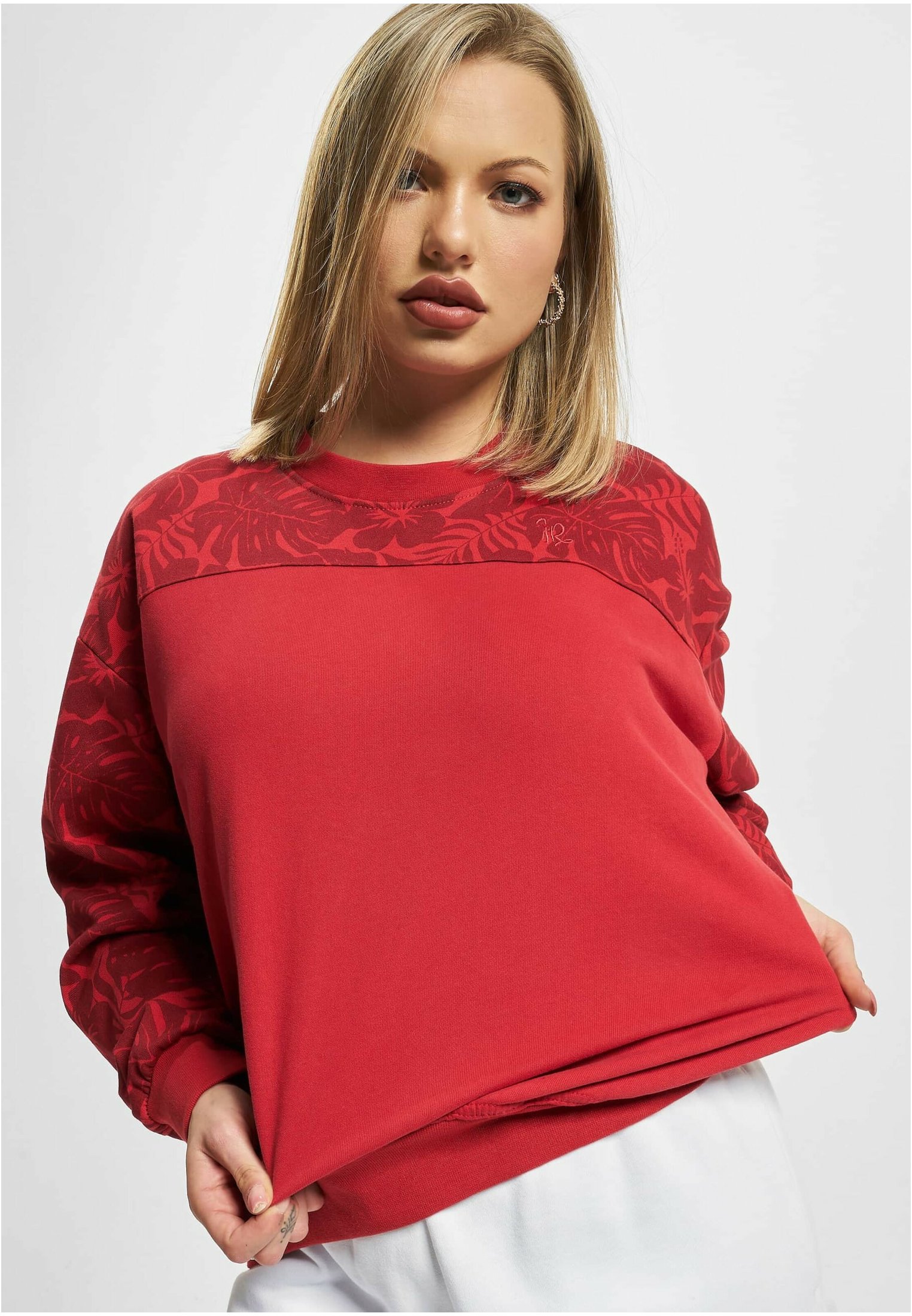 Women's Sweatshirt Summertime Red