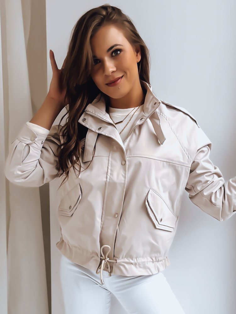 Women's Oversize Bomber SISI Gray Dstreet From