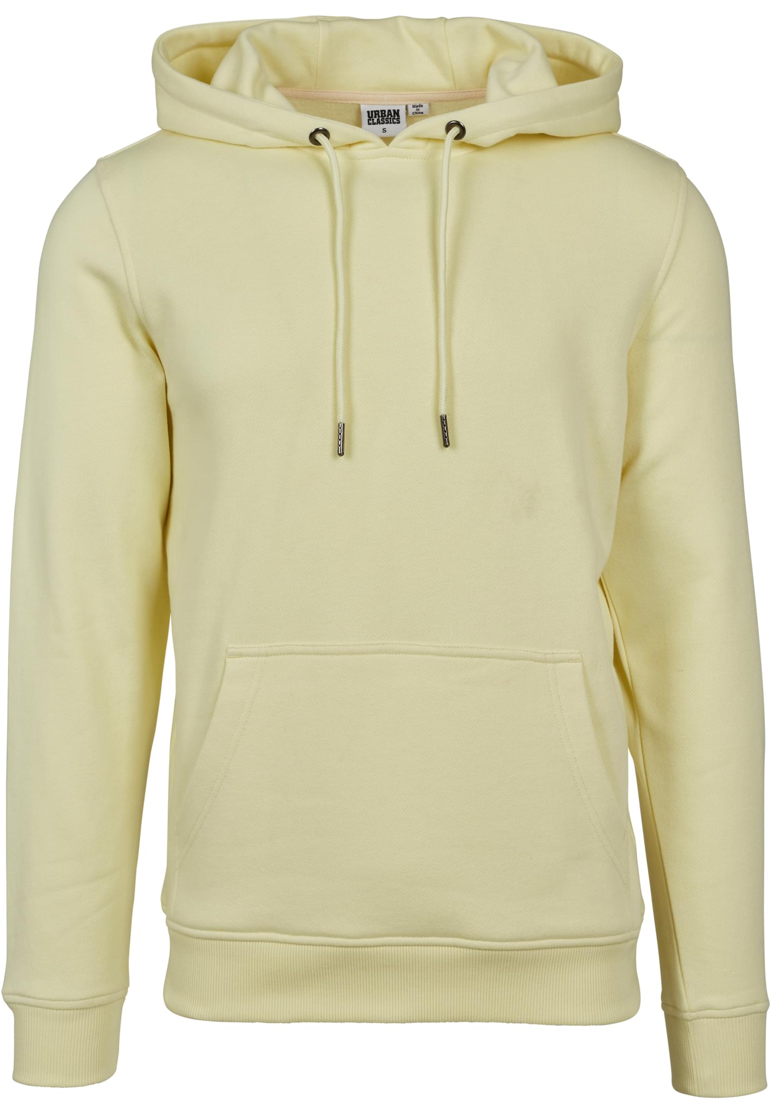 Basic Sweat Hoody powder yellow