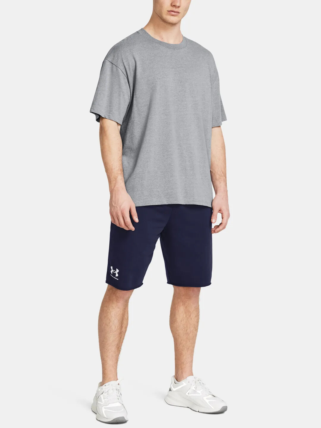 Under Armour RIVAL TERRY SHORT Blue S