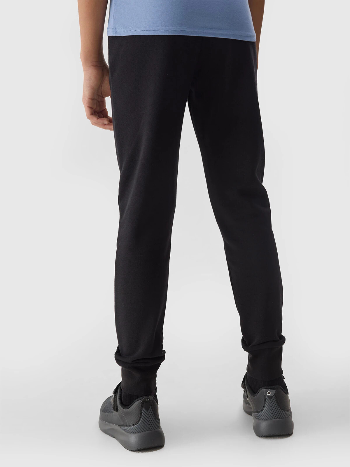 Girls&#039; 4F jogger sweatpants - black