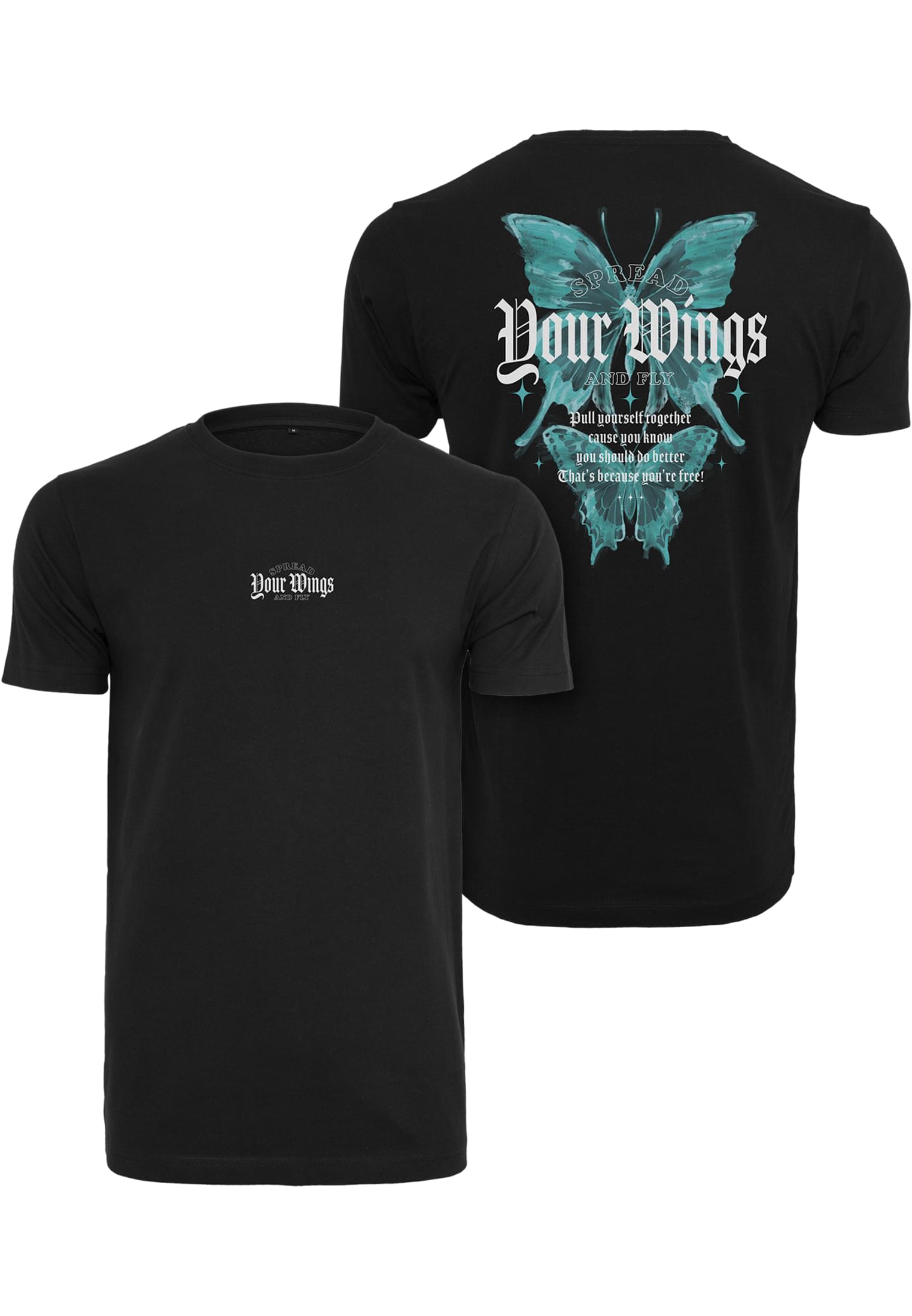 Spread Your Wings And Fly Tee black