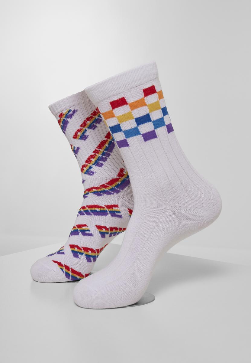 Levně Pride Racing Socks 2-Pack multicolor