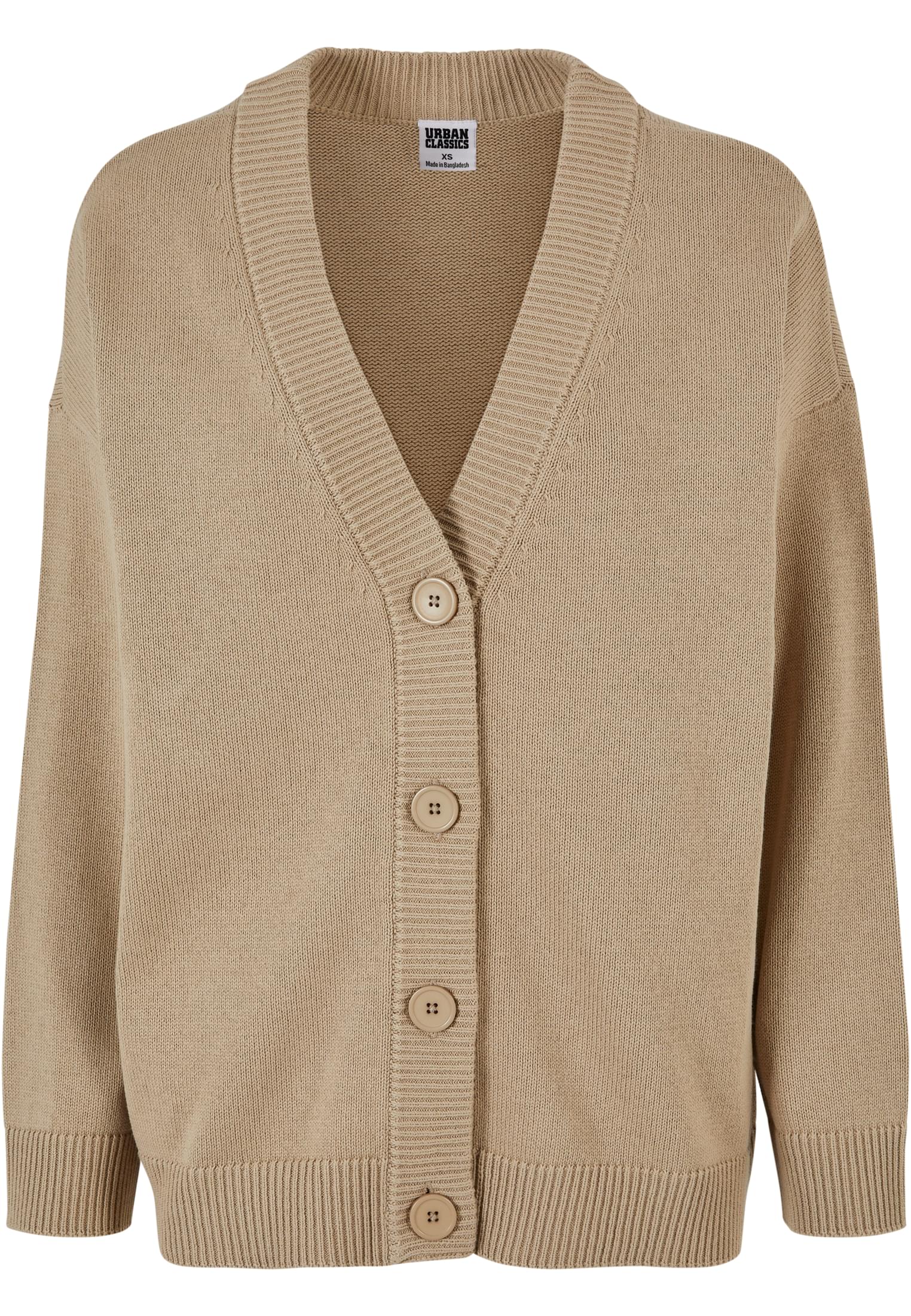 Women&#039;s oversized cardigan - beige