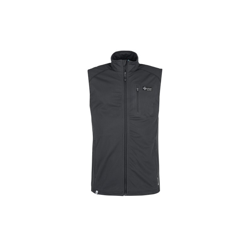 Men's Softshell Vest KILPI TOFANO-M Black