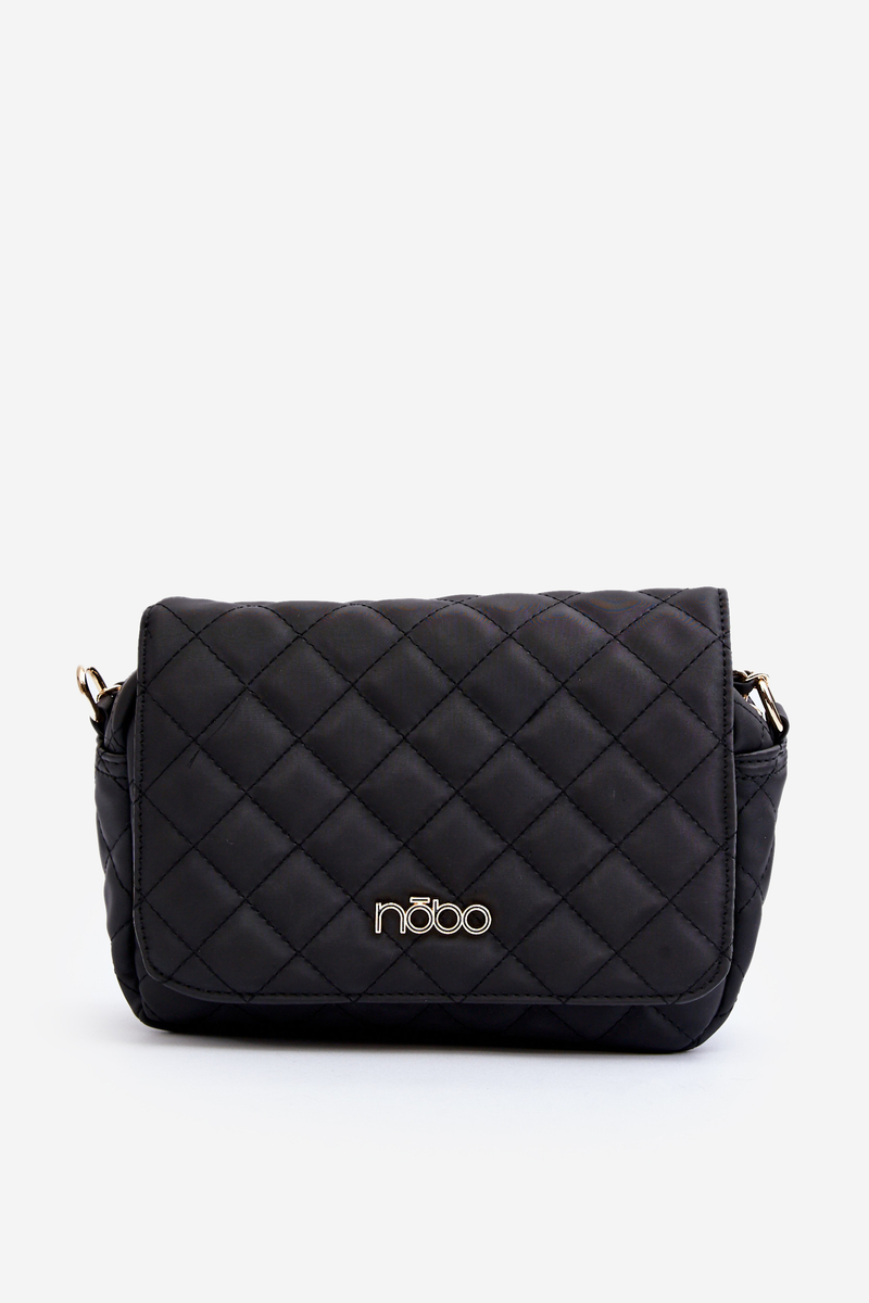 NOBO Quilted Messenger Bag Black