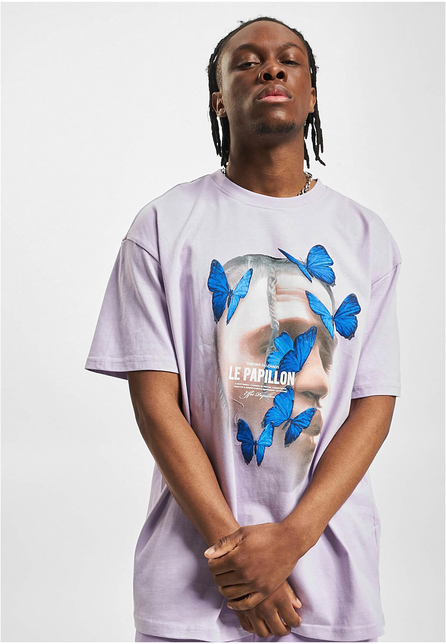 Le Papillon Oversize Tee Lilac