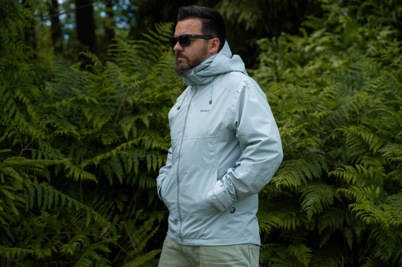 Men's hardshell jacket HUSKY Nelory M grey