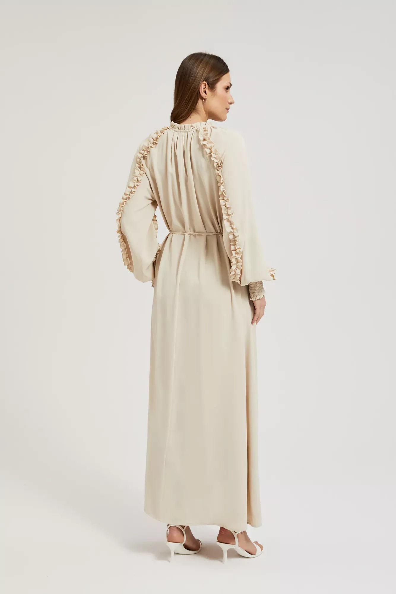 Marisse Women's Dress L-Su-4308 Beige