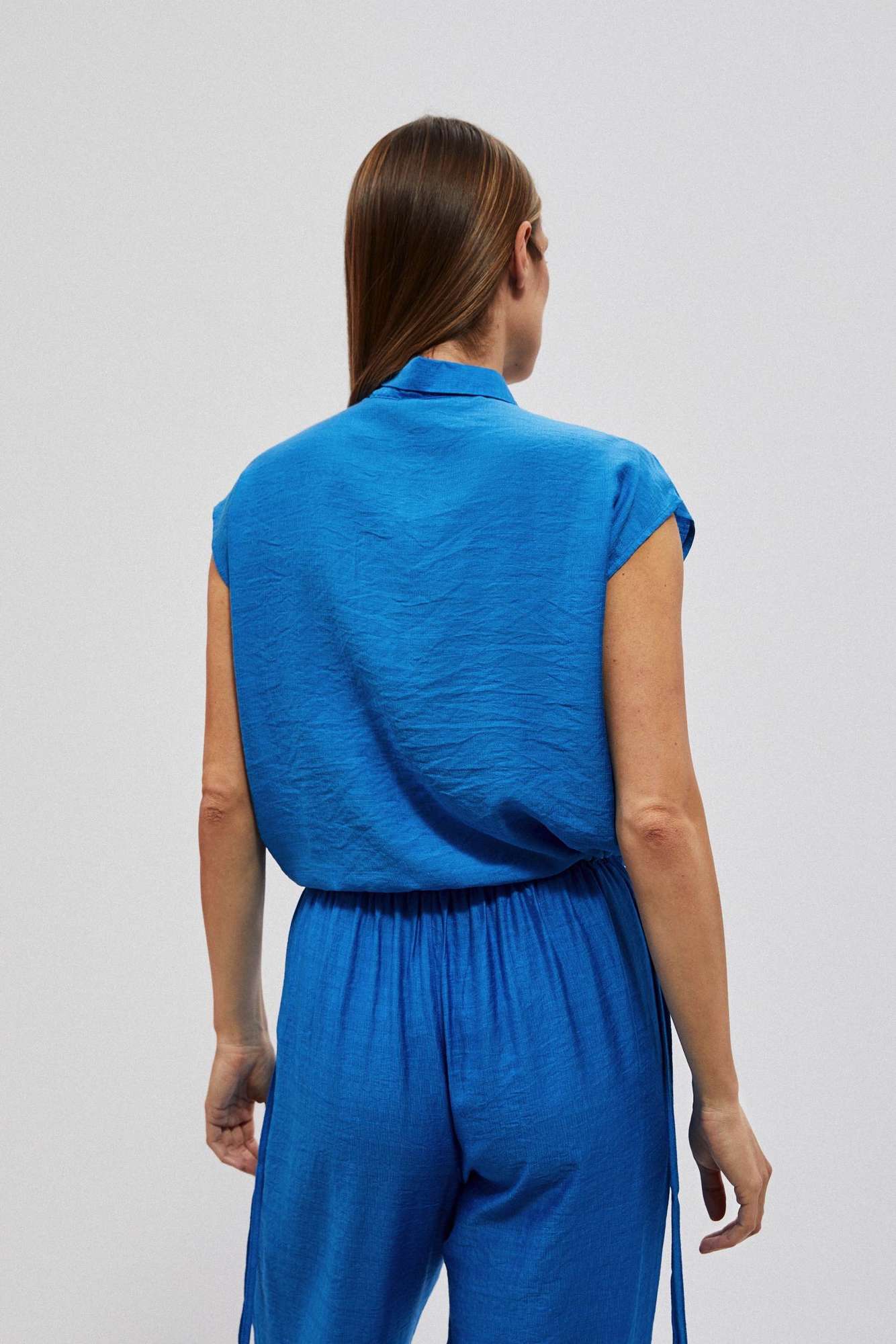 WOMEN'S SHIRT L-KO-4045 FRESH BLUE