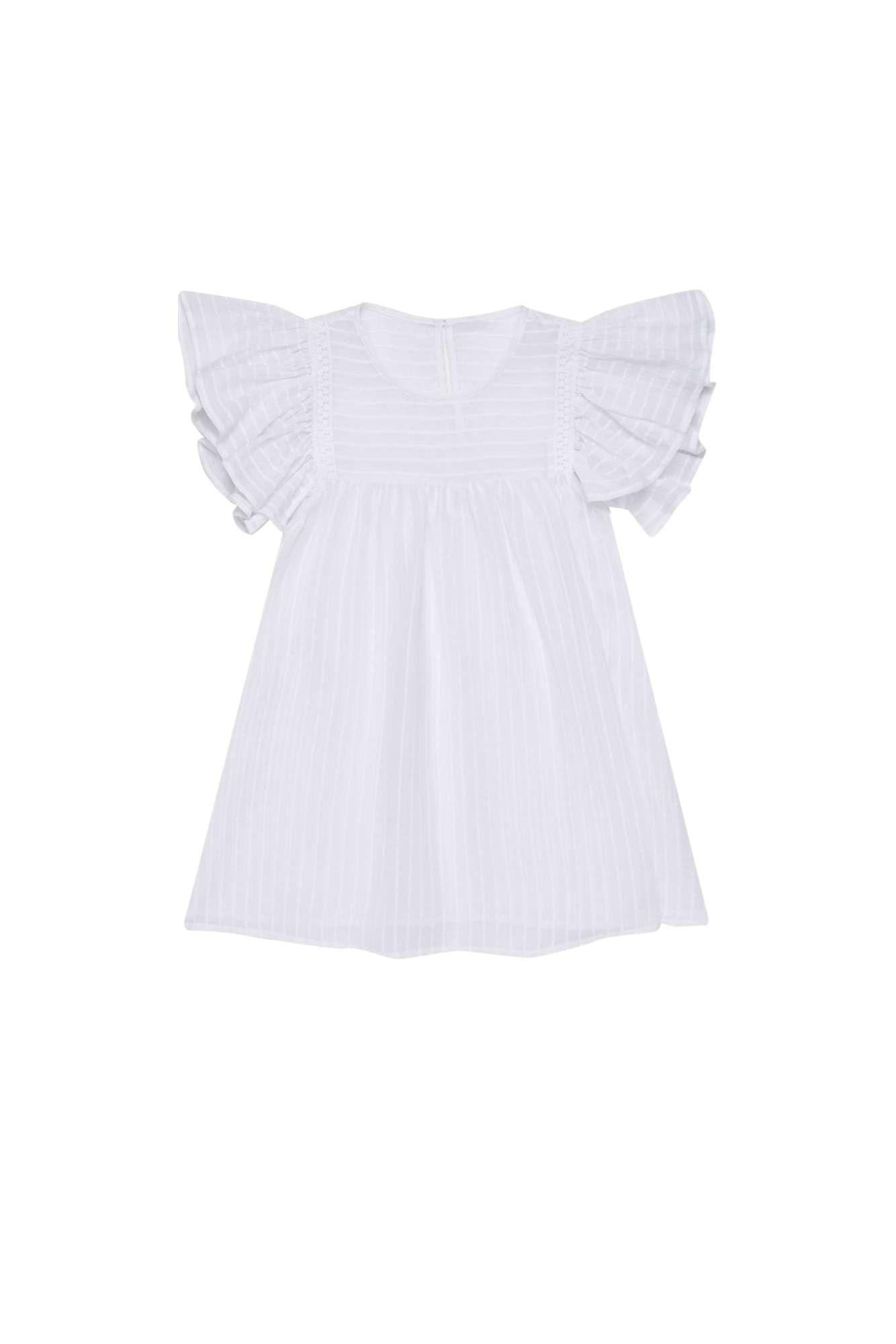 Shirt blouse with ruffles