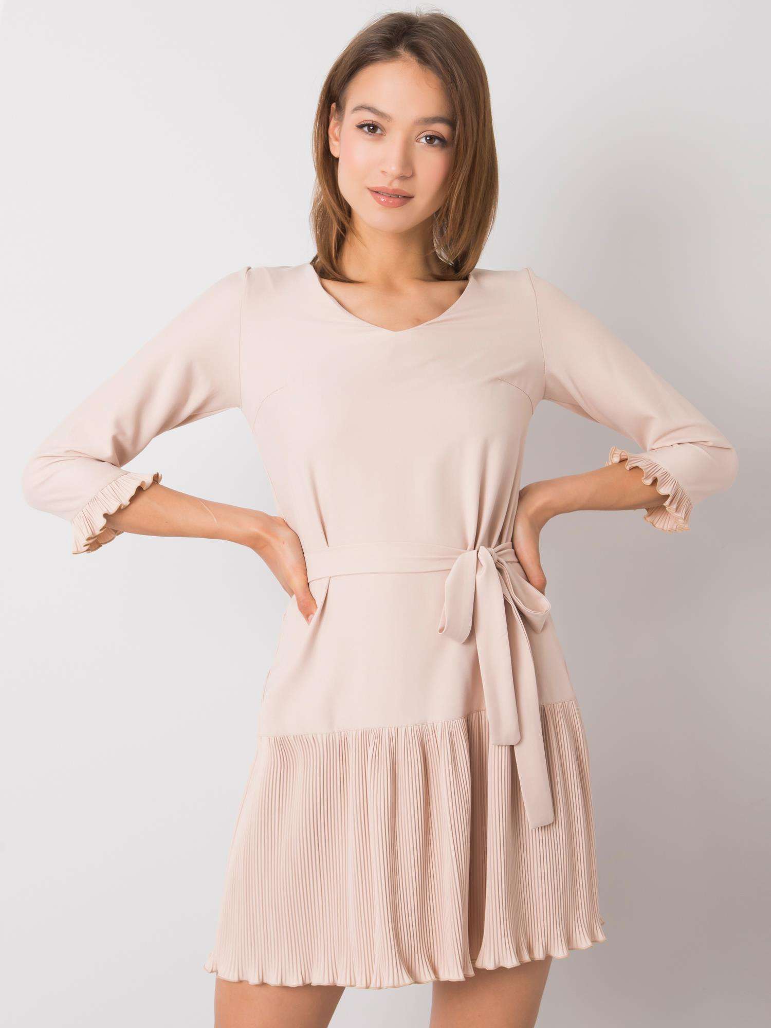 Dress-LK-SK-507733.80P-Light Pink