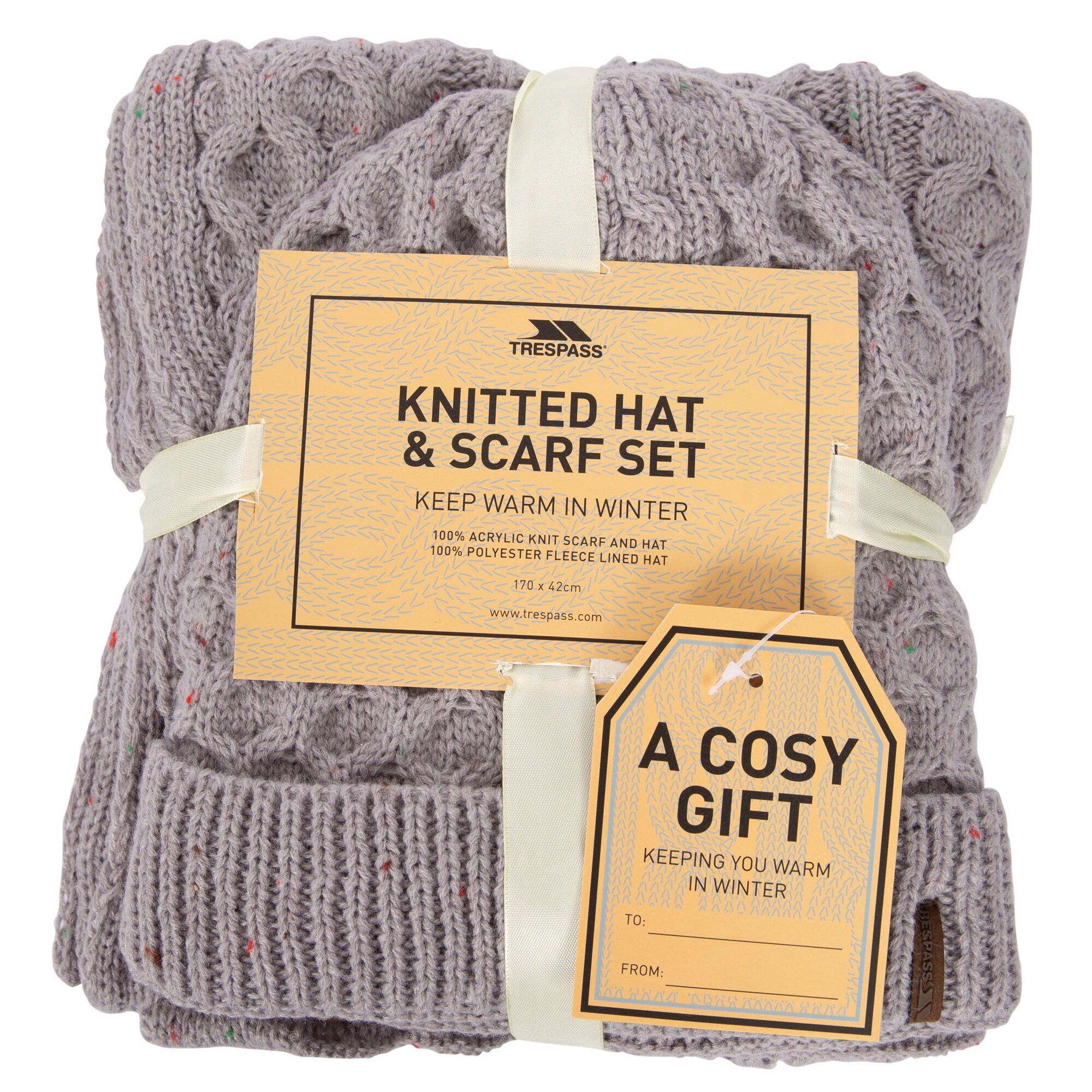 Women&#039;s hat and scarf Trespass Camden