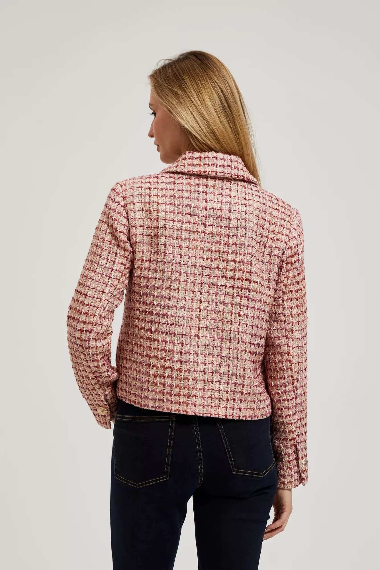 Marisse Women's Jacket L-Mr-4312 Pink