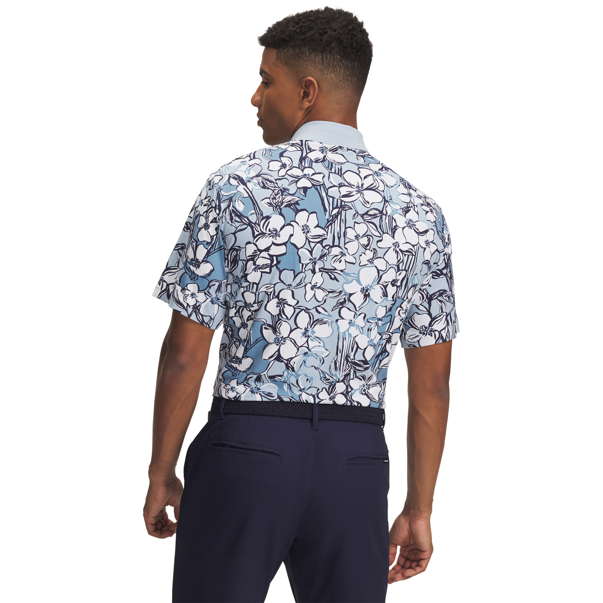 Men's polo shirt Under Armour Drive Chill Printed Polo