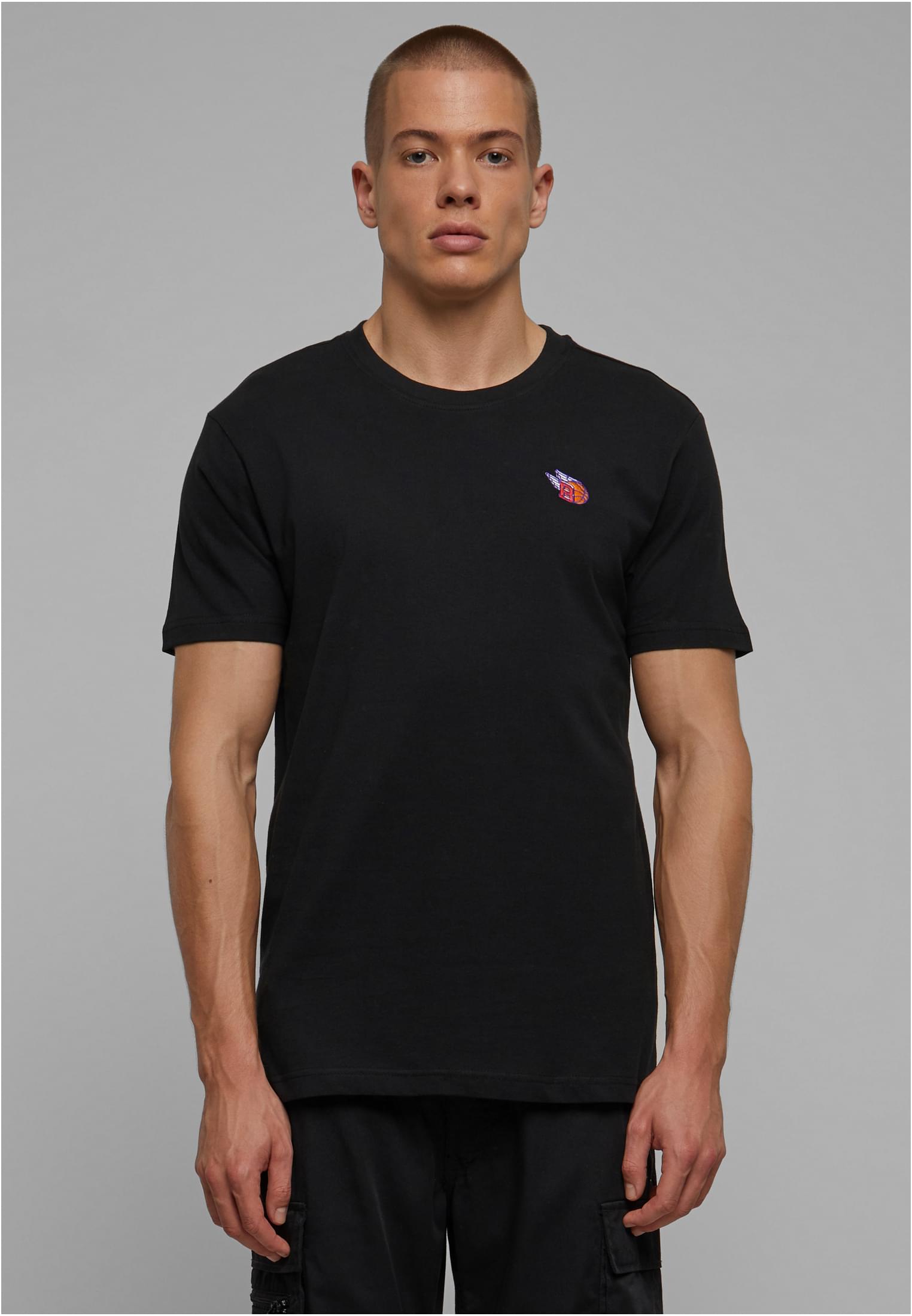 Mens Basketball Fly EMB T-Shirt Black