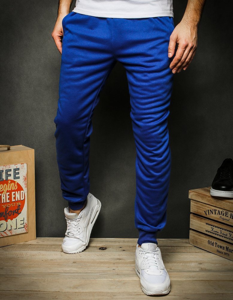 Men's blue sweatpants UX2340