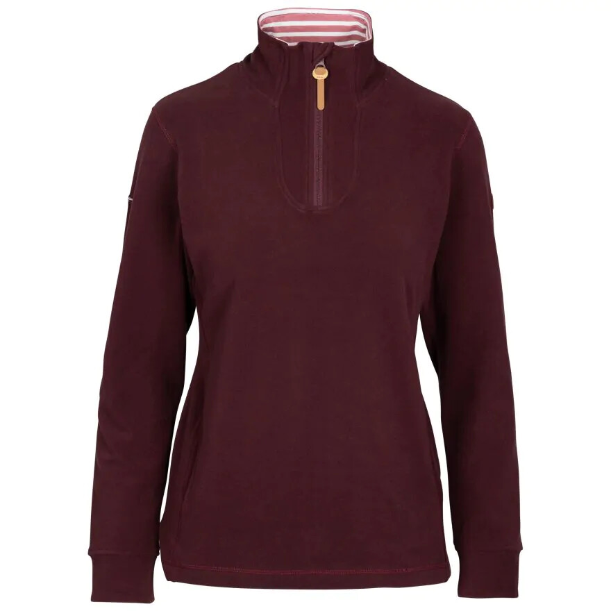 Womens fleece sweatshirt Trespass Big Heart