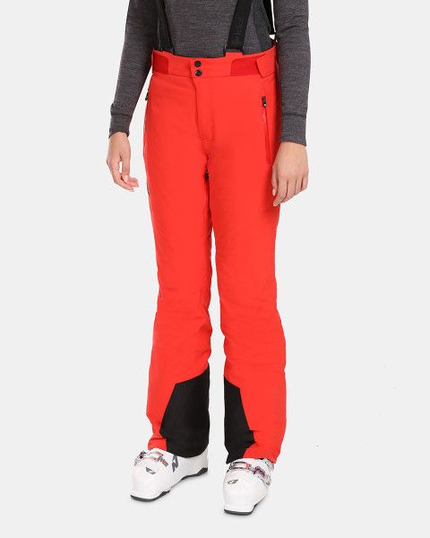 Women's Ski Pants Kilpi RAVEL-W Red